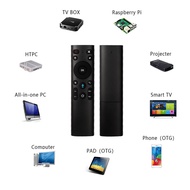 Q5+ Bluetooth 2.4GHz Wireless Voice Remote Control Air Mouse 3 Axis Gyroscope Controller With USB Receiver For Computer Smart TV Android Box