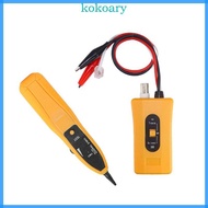 KOK Ethernet Networking Cable Tester RJ11 RJ45 Cat5 Cat6 Telephone Wire Trackers Tracer Toner Detect