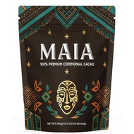 Maia Ceremonial Cacao, with Flavanol, Theobromine,  and  Flavonoids Blend, Improves Mental Clarity a