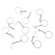 LazaraHome 10Pcs พวงกุญแจ Carabiner Clip Quick Release ตะขอคล้องพวงกุญแจ