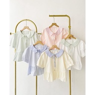 KEMEJA A2992 Combination Shirt Wanita