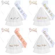 BRIDE TO BE Bridal Bachelor Party Veil Headband JD180TS004FG211