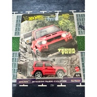 Hot Wheels Premium Mitsubishi Pajero Evolution Terra Trek set