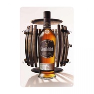 Glenfiddich Metal Tin Sign 8x12in House Cafe Pub Beer Bar Wall Painting Art Home Decoration Plate Room Vintage Iron Post