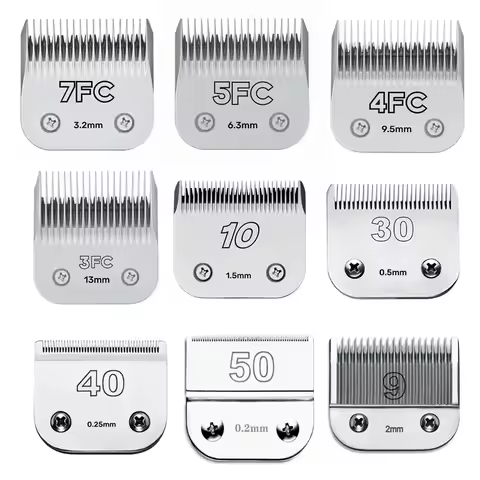 Pet Dog Cat Hair Trimmer Detachable Blade For Most Andis,Oster A5,Wahl KM Clippers Animals Clippers