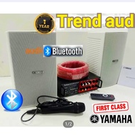 Paket Sound Yamaha speaker Vs dengan ampli  bluetooth karaoke garansi resmi