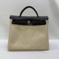 HERMES 熊貓雙袋Herbag 31帆布包