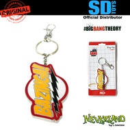 SD Toys Big Bang Theory Bazinga Snap Keychain Anahtarlık