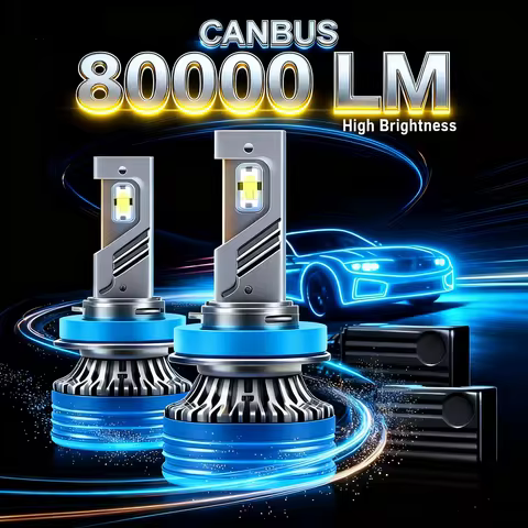 ChicYoo 80000LM Canbus H4 H7 H1 LED H8 H9 H11 9005 9006 HB3 HB4 Car LED Headlights Auto Headlamp Fog
