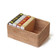 Imitation Rattan Storage Basket In Stock Storage Basket Rattan Basket Wicker Basket  Wholesale Displ