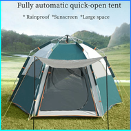 COD AstaGear Tenda Camping Hexagonal Windproof Outdoor 5-8 Orang / tenda camping 5-8 orang 260x260 d