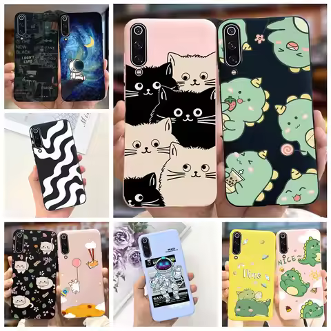 For Xiaomi Mi 9 Lite Case Cute Dinosaur Cartoon Cover Shockproof Phone Case For Xiaomi Mi 9 SE Mi9 L