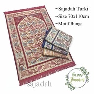 Sejadah Travel Turkey Woven Surface Prayer Mat 70x110 cm. Hadiah Kawin Pengantin