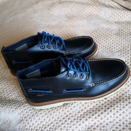 全新 真皮 Sperry Top-Sider 男裝 深藍色 短靴 有盒 10碼 Brand New Men's Genuine Leather Ankle Boots Navy Blue Size 1