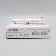 JC Wings China Airlines XX40035 A321Neo B-18101 1: 400 Alloy Model