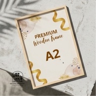 A2 Wooden Photo Frame A2 Size Wooden FrameFrame Foto 42 x 59.4 cm Natural Pine Wood Frame