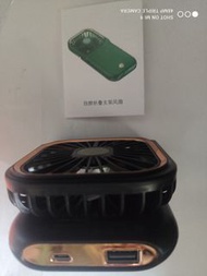 便攜式摺疊迷你風扇連行動電源