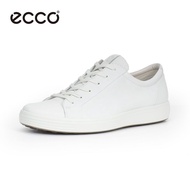 E Ecco รองเท้าลําลอง สีขาว ขนาดเล็ก เรียบง่าย สําหรับผู้ชาย SOFT 7 470364 Vq2e