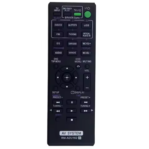 ABAC-Remote Control RM-ADU162 Replacement for Sony DVD Home Theater AV System DAV-TZ140 HBD-DZ170 SS