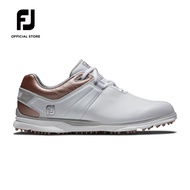 FootJoy FJ ProSL Women's Spikeless Golf Shoes - White/Rose/White