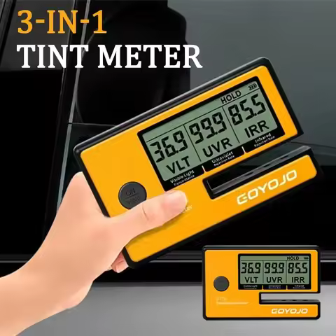 Labs Tint Meter Digital Tint Solar Film Car Transmission Meter 3-in-1 Solar Film Meter VLT UV IR Rej