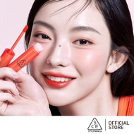 3CE Lazy Pop Lip Stain, water resistant lightweight formula with coconut oil and glycerin, long Inte