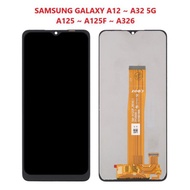 LCD FULLSET SAMSUNG A12/A02/A32 5G/M32 5G (FREE TEMPERED GLASS+GLUE)