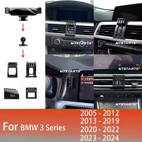 Car Phone Holder Mobile Mount Stand For BMW 3 4 Series E90 E92 F30 F31 F32 G80 05-2022 Adjustable GP