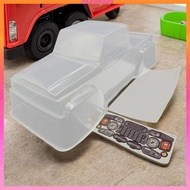 [Kloware2] RC Car Shell Cover RC Clear Body Unpainted RC Car Body Shell Frame for RC4WD TF2 1/10 Tru