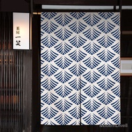 Japanese Style Door Curtain Customized Japanese Style Curtain Kitchen Box Decoration Cloth Curtain Fume Partition Half Curtain Bathroom Cotton Linen Curtain