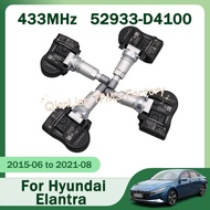1/4pcs 52933-D4100 433MHz TPMS Sensor For Hyundai Elantra Grandeur IONIQ KONA I30 FASTBACK Tire Pres