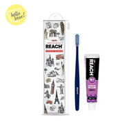 REACH - 便攜牙刷旅行套裝(平行進口-顏色隨機)