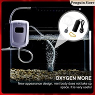 1 Set Mini Mute Fish Tank Oxygen Pump Plastic Aerator Pump USB Aquarium Air Pump