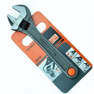 Bahco Adjustable Wrench Black Hardened 4 Inches Model 8069 Sliding Key