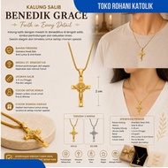 GRACE BENEDICT CROSS NECKLACE CROSS NECKLACE/ CHRISTIAN MEN'SWanita BENEDICT CROSS CATHOLIC CROSS NE