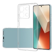 Soft Case Clear Silicone Compatible For Redmi A3 Poco X6 5G Poco M6 Pro Poco X6 Pro 5G Redmi Note 13 4G Redmi Note 13 5G Redmi Note 13 Pro 4G Redmi Note 13 Pro 5G Redmi Note 13 Pro Plus 5G Clear Transparent 2mm Thick