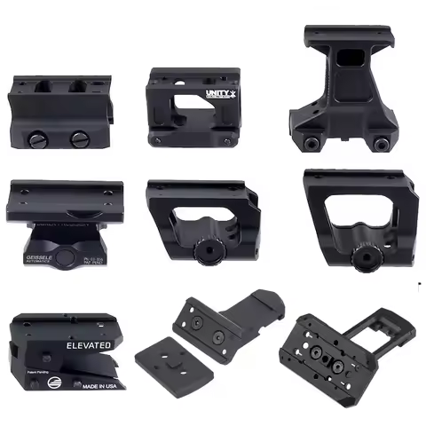 UNITY Fast Riser Mount For Aimpoint T1 T2 Duty RDS Red Dot Sight Optic Scope Mount Optic Bracket Sig