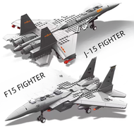 F15 J-20เครื่องบินรบทหารหน่วยรบขนาดใหญ่บล็อกตัวต่อ Giocattoli Assemblati Ragazzi Benefit Intelligence Regali Per Bambini P-51 Fighter