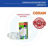 OSRAM SPIRAL BULB  - DULUXSTAR MINI TWIST  23W 865/827 E27 [mentol lampu -节能灯泡 ]