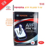 TOYOTA Auto Transmission Fluid 08886-81400 TYPE T-IV 4 Litre