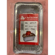 Aluminum Foil Cup Foil Tray Mould MY CHEF FOIL 4571-P