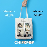 [WINTER AESPA PACKAGE SET] I TOTEBAG WINTER AESPA I TOTEBAG AESPA I TAS AESPA I ALBUM