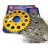Gearset girset gear gir set chain Kawasaki Bajaj Pulsar 200ns 200 Ns RIKO