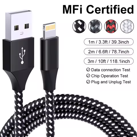 LAIHONEN for iPhone charging cable 10ft lightning cable for iPhone 14 13 12 mini Pro Max SE 11 6 Plu
