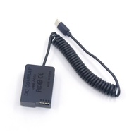 . Blc12 Dummy Battery Usb C To Dc Coupler Dcc8 For Panasonic Lumix -