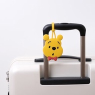 迪士尼小熊維尼矽膠行李吊牌-行李箱掛牌 綁帶 旅行配件