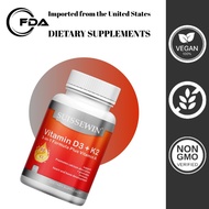 Vitamin D3 + K2, 5000IU [60 kapsul]