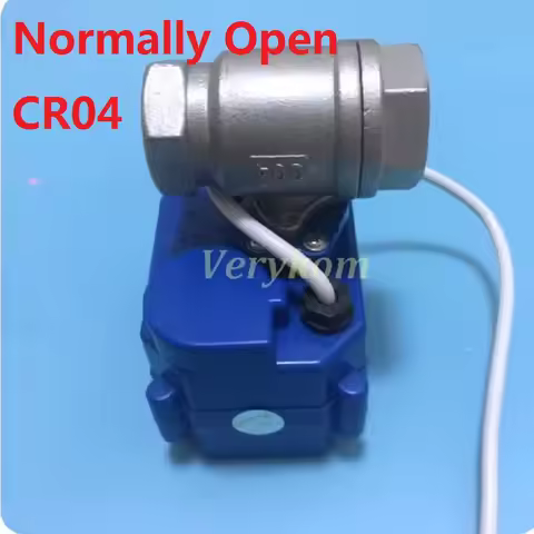 Normally Open CR04 Stainless Steel 304 CWX-15Q/N Automatic Motorized Ball Valve DN15 DN20 DN25 Water