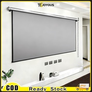 Skrin Projektor Projector Screen 3D 4K LCD Layar Projector Screen Screen Projector Wall Anti Light P