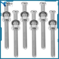 👕 6Pcs Stainless Steel Screws for Pool Ladder Steps - Swimming Pool Ladder Repair